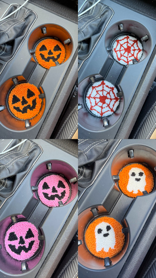 halloween car coasters