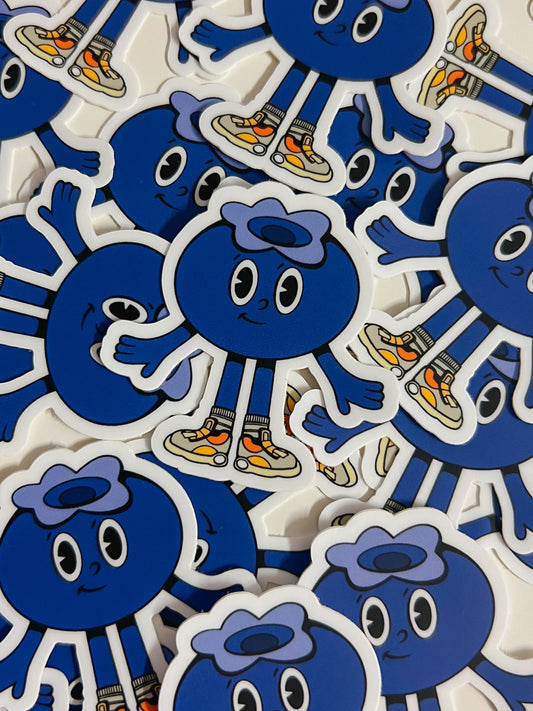 blueberry bob sticker