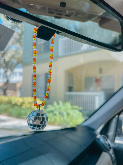 disco ball car hangings