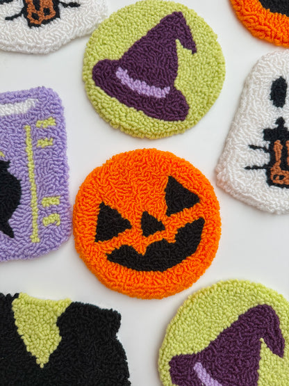 halloween mug rugs