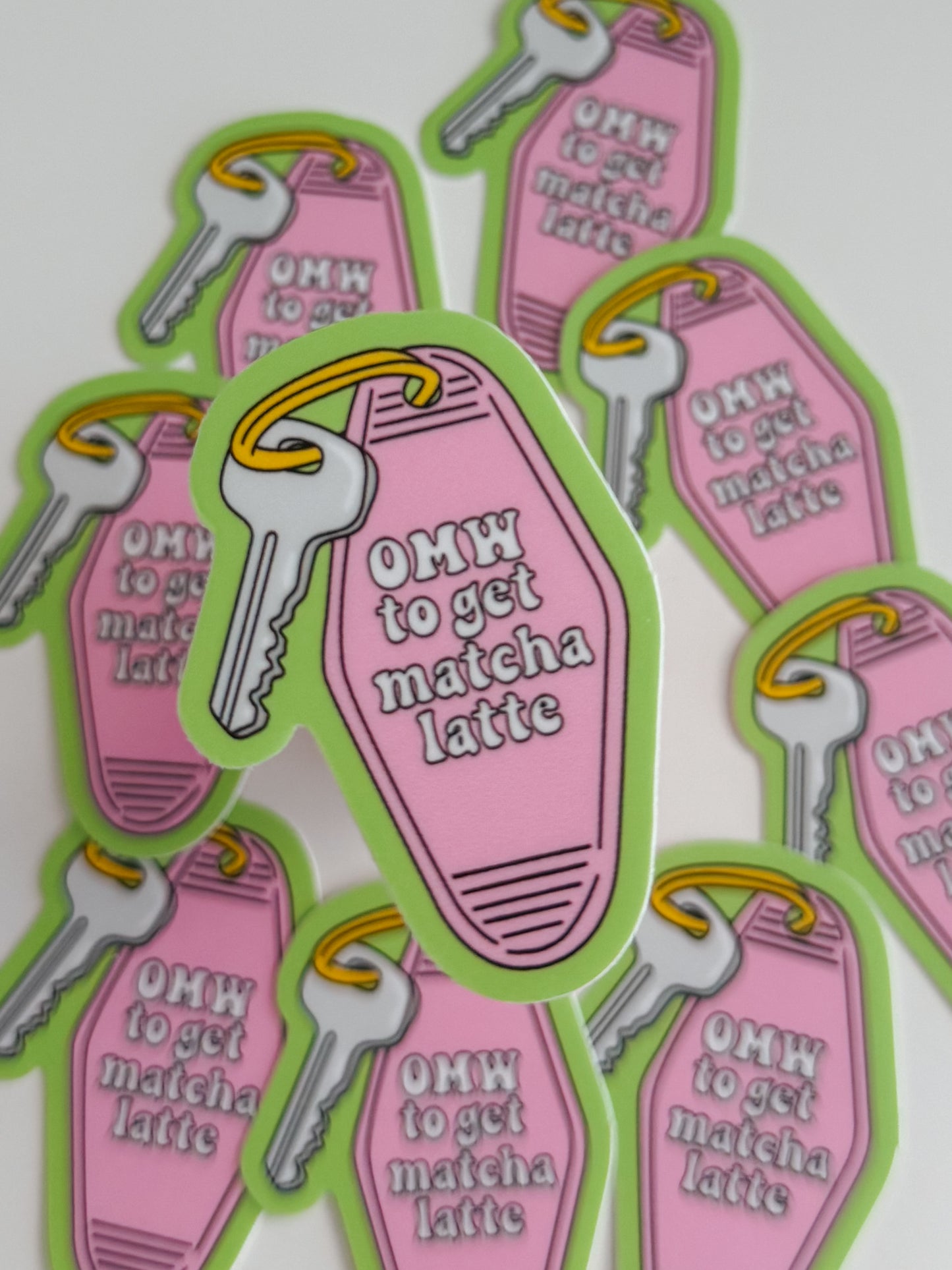 matcha stickers