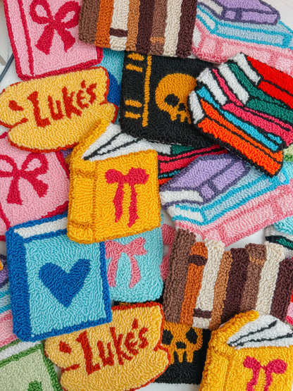book club mug rugs
