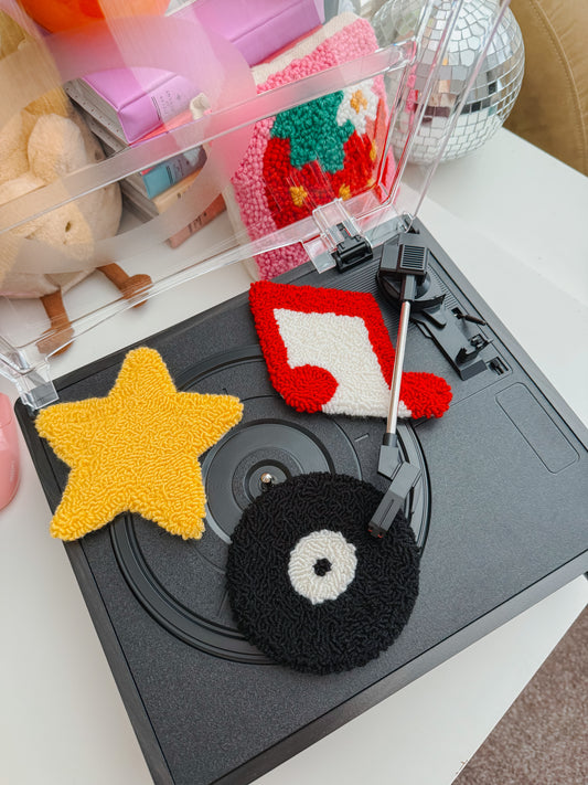 rockstar mug rugs