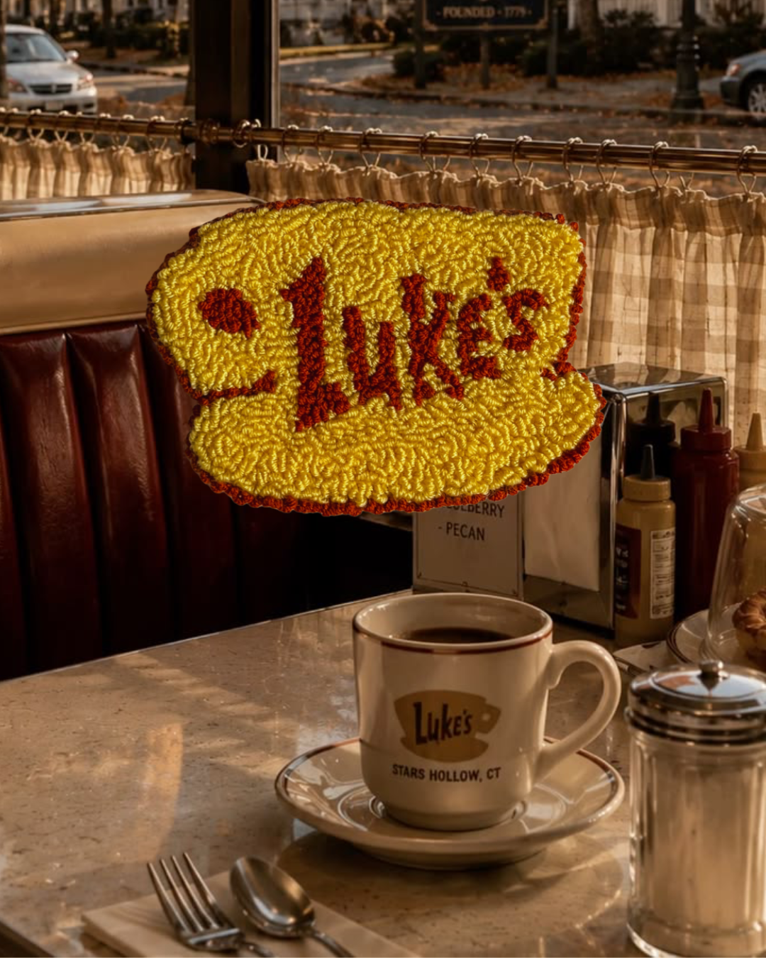 lukes mug rug