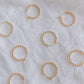 Gold Bubble Earrings